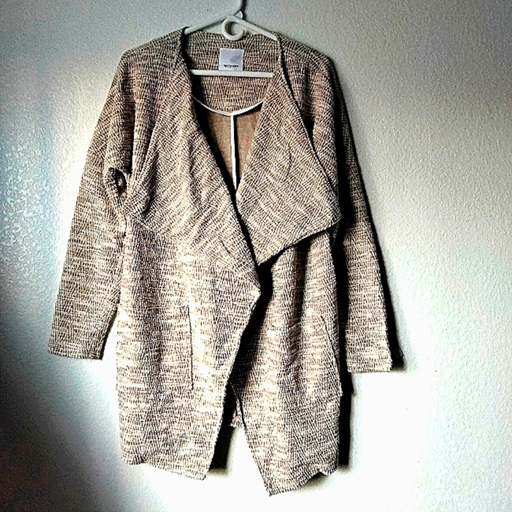 Greystone Female jacket Womens XL  Tan & white